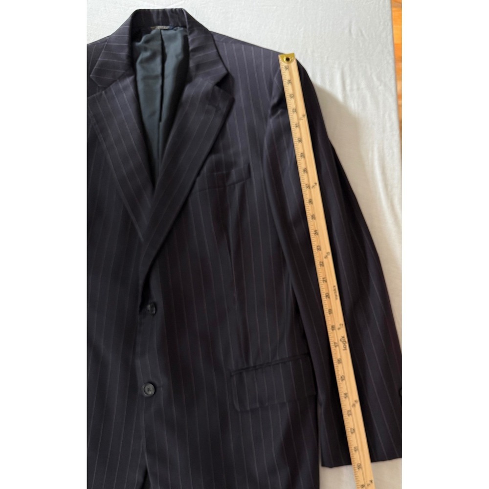 Brooks Brothers Golden Fleece 100% Wool Pinstripe Suit Hand Tailored USA - Picture 11 of 16
